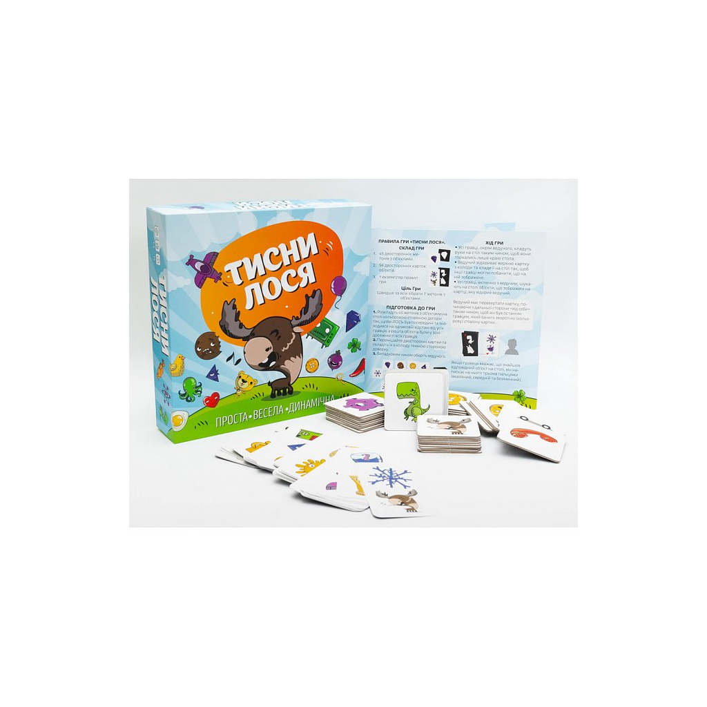Настільна гра Fun Games Shop Тисни Лося! (укр.) (FGS43) - зображення 3