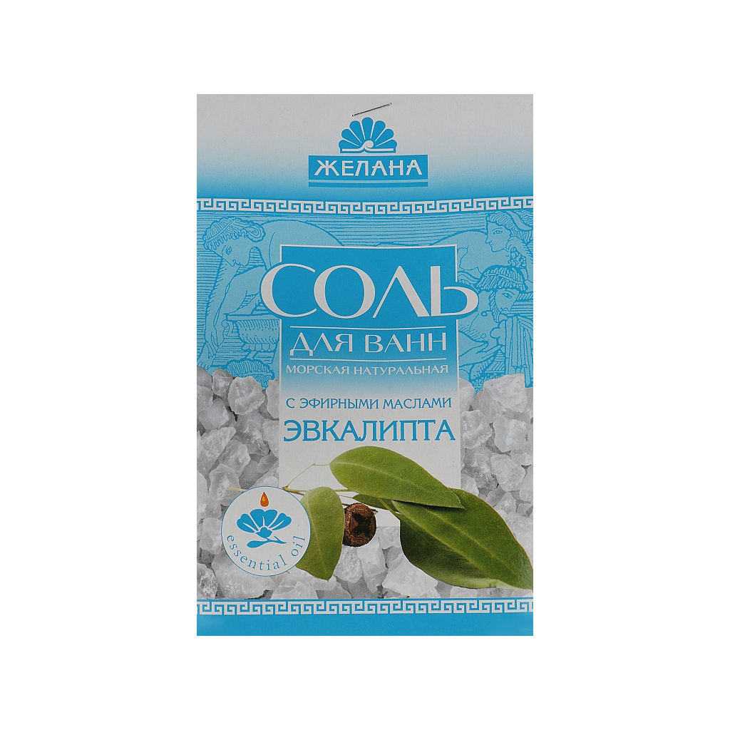 Сіль для ванн Желана Евкаліпт 500 г (4820022090102) - изображение 1