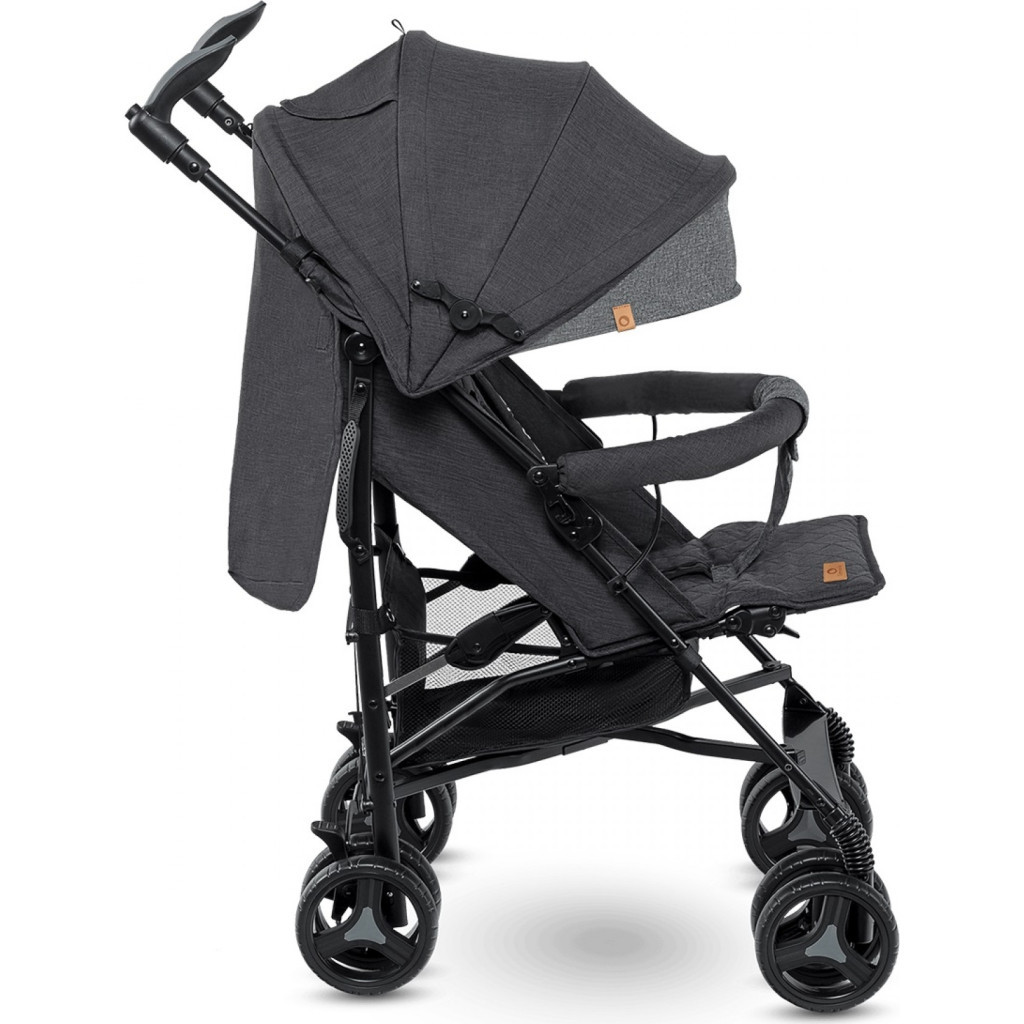 Коляска Lionelo Irma Black/Dark Grey (LO-IRMA BLACK) - зображення 4