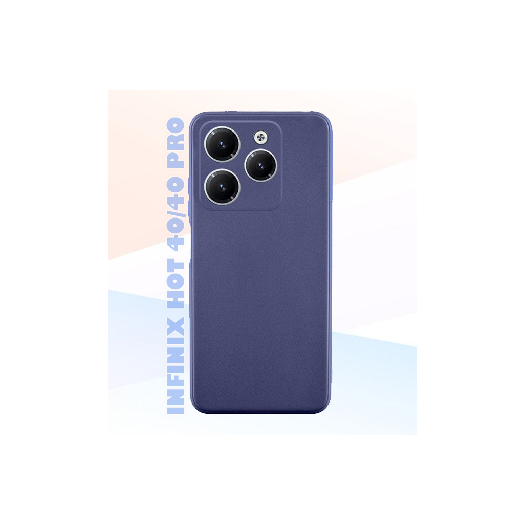 Чохол до мобільного телефона BeCover Full Camera Infinix Hot 40 (X6836)/ 40 Pro (X6837) Deep Blue (711658) - зображення 4
