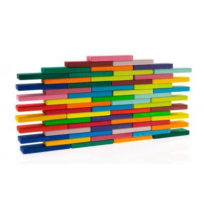 Конструктор Nic дерев'яний Будівельні пластини Башта 60 ел. (NIC523300) - зображення 7