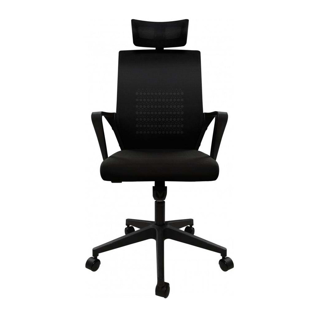 Офісне крісло GT Racer B-114H Black - зображення 2