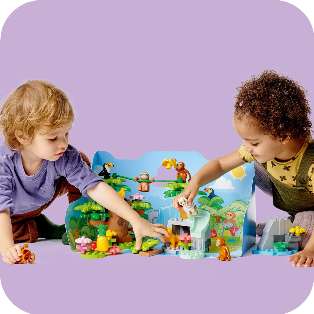 Конструктор LEGO DUPLO Дикі тварини Південної Америки (10973) - зображення 3