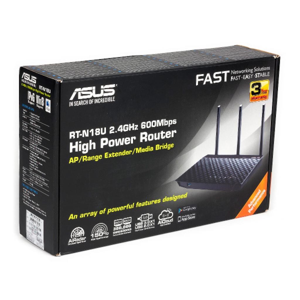 Маршрутизатор ASUS RT-N18U - зображення 8