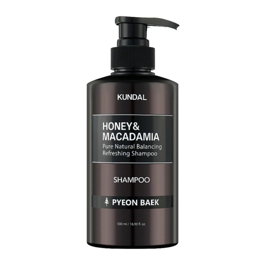 Шампунь Kundal Honey & Macadamia Nature Shampoo Pyeon Baek 500 мл (8809693252282) - зображення 1