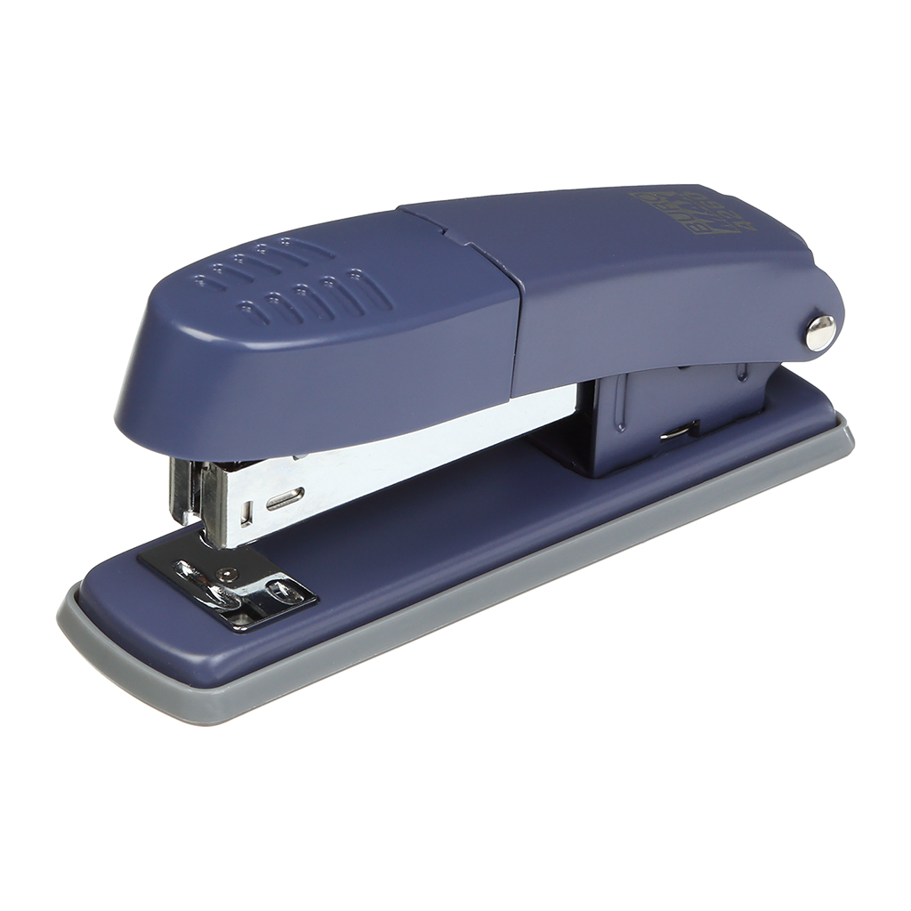 Степлер Buromax пластиковий MORANDI STYLE, 25 аркушів,(скоби №24/6; 26/6 ), 136 х 38 х 55 мм, синій (BM.4260-02) - зображення 1