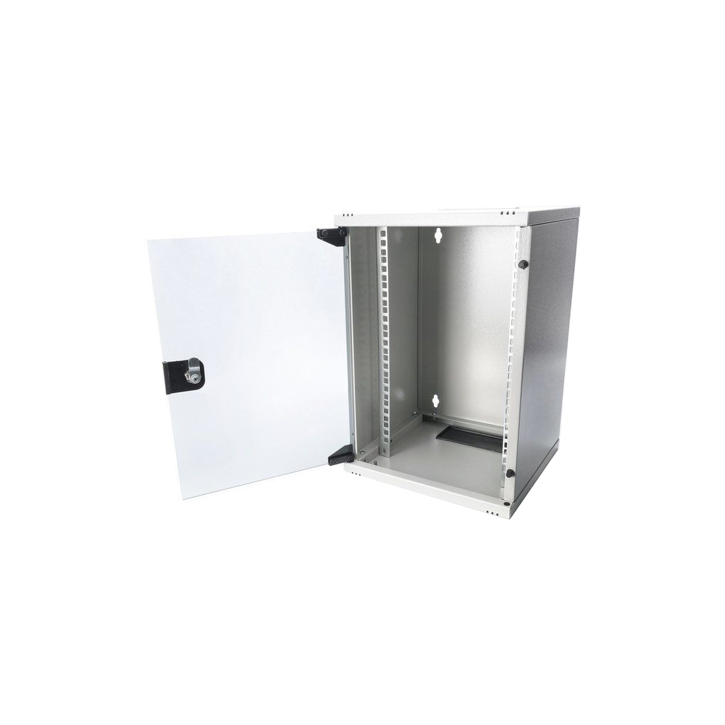 Шафа настінна Digitus 9U 10" 312x300, стекляные двери, 30kg max (DN-10-09U) - зображення 2