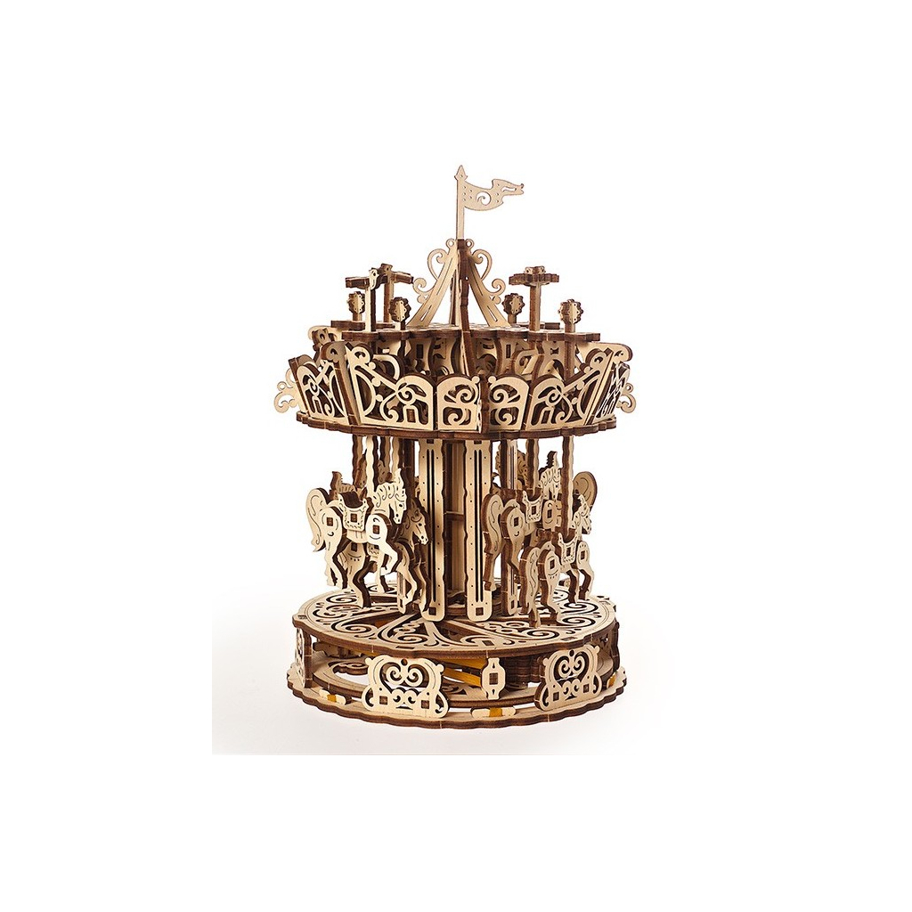 Конструктор Ugears Карусель (70129) - зображення 1