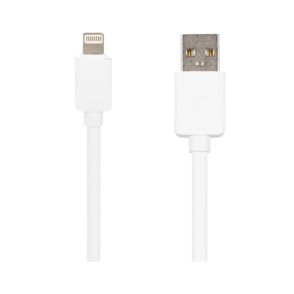 Зарядний пристрій Gelius Pro Apollo GP-CC01 2USB 3.1A + Cable iPhone X White (71433) - зображення 3