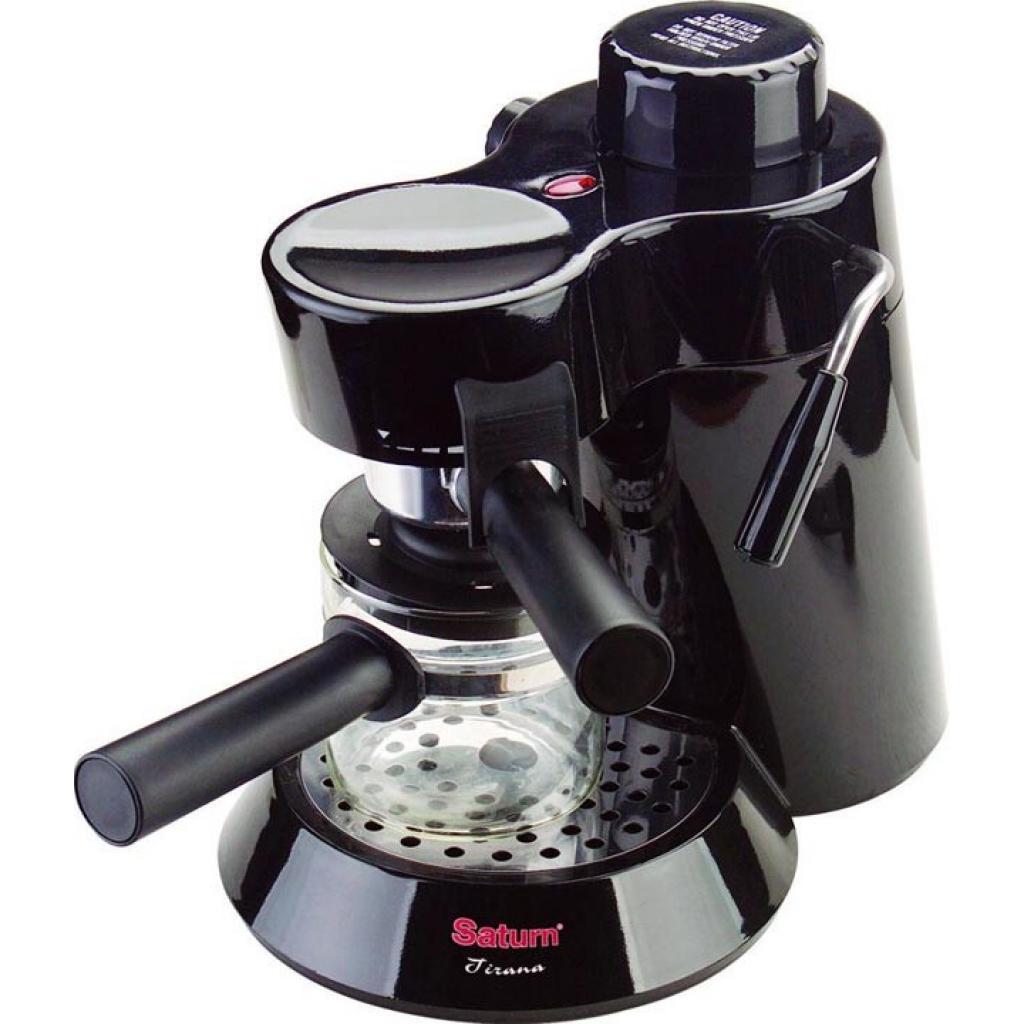 Ріжкова кавоварка еспресо Saturn ST-CM7086 Black - изображение 1