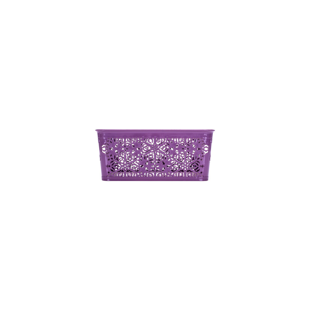 Кошик для зберігання Violet House 0501 1 Ажур Plum 5 л (0501 1 Ажур PLUM б/кр. 5 л) - зображення 2