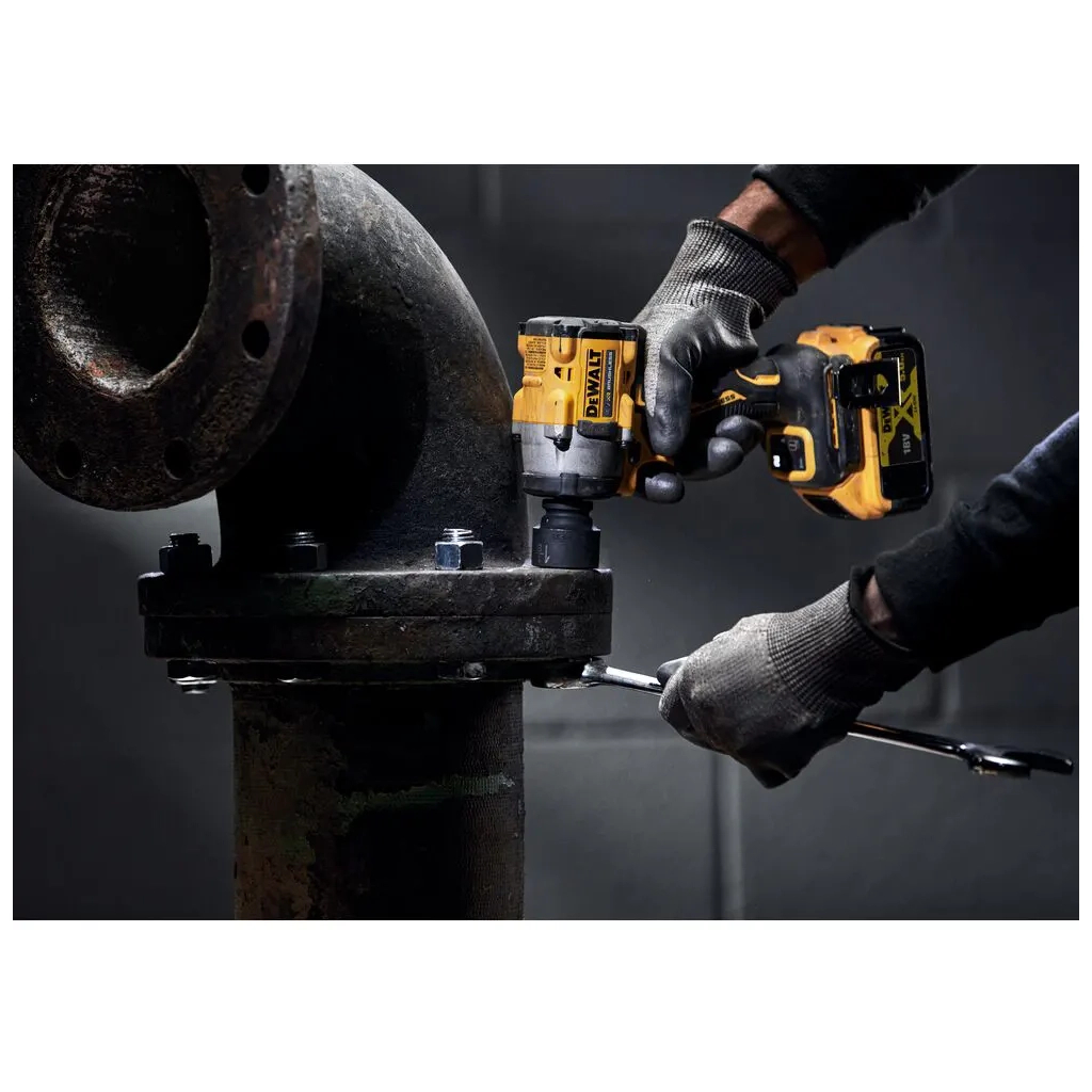 Гайковерт DeWALT 18 В XR Li-lon ,406 Нм (без АКБ та ЗП) (DCF923N) - изображение 8