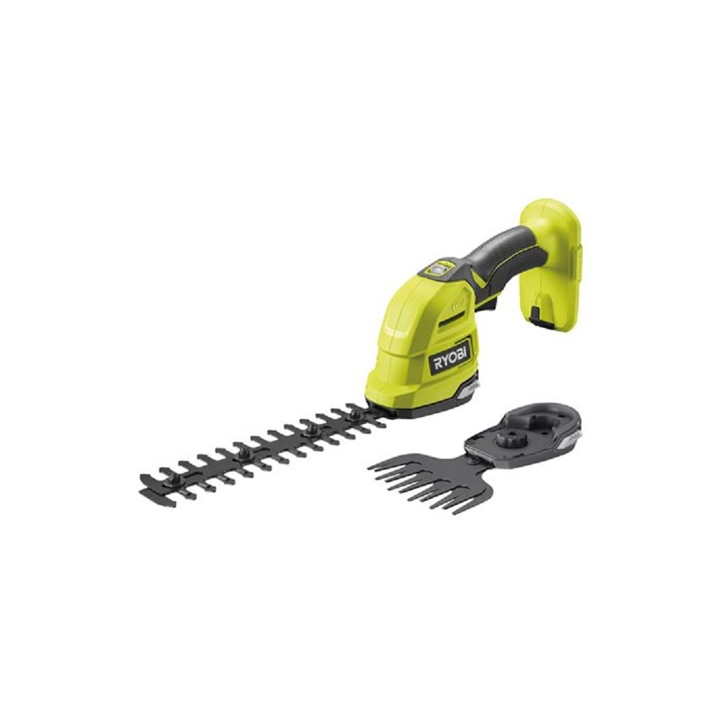 Кущоріз Ryobi RY18GSA-0 з насадкою, 18В ONE+,лезо 20см, (без АКБ та ЗП) (5133005764) - зображення 1