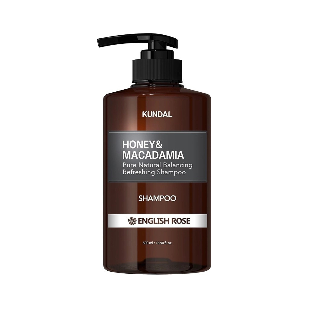 Шампунь Kundal Honey & Macadamia Nature Shampoo English Rose 500 мл (8809568740487) - зображення 1