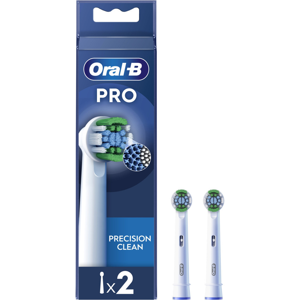 Насадка для зубної щітки Oral-B Pro Precision Clean, 2 шт (8006540847367) - зображення 1