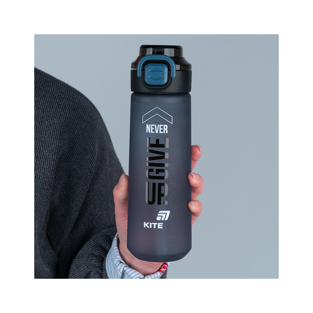 Пляшка для води Kite 760 мл, сіра (K25-1214-1) - зображення 4