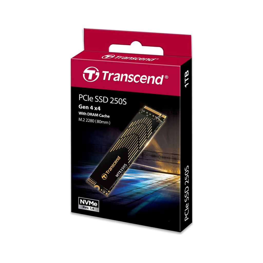 Накопичувач SSD M.2 2280 4TB Transcend (TS4TMTE250S) - зображення 4