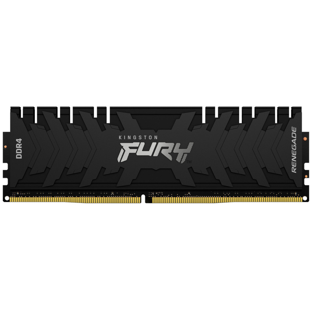 Модуль пам'яті для комп'ютера DDR4 16GB 4000 MHz Renegade Black Kingston Fury (ex.HyperX) (KF440C19RB1/16) - изображение 1