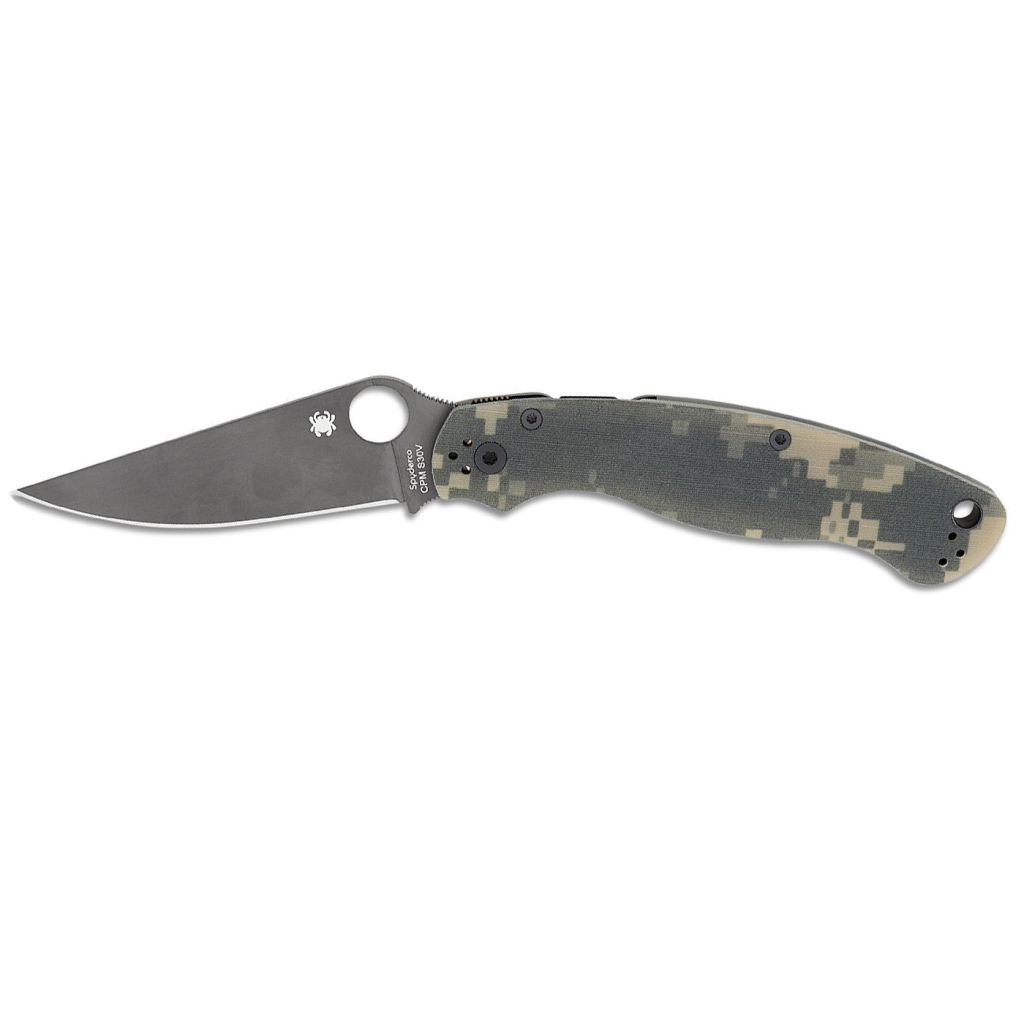 Ніж Spyderco Military 2 DLC S30V Camo G10 (C36GPCMOBK2) - зображення 1