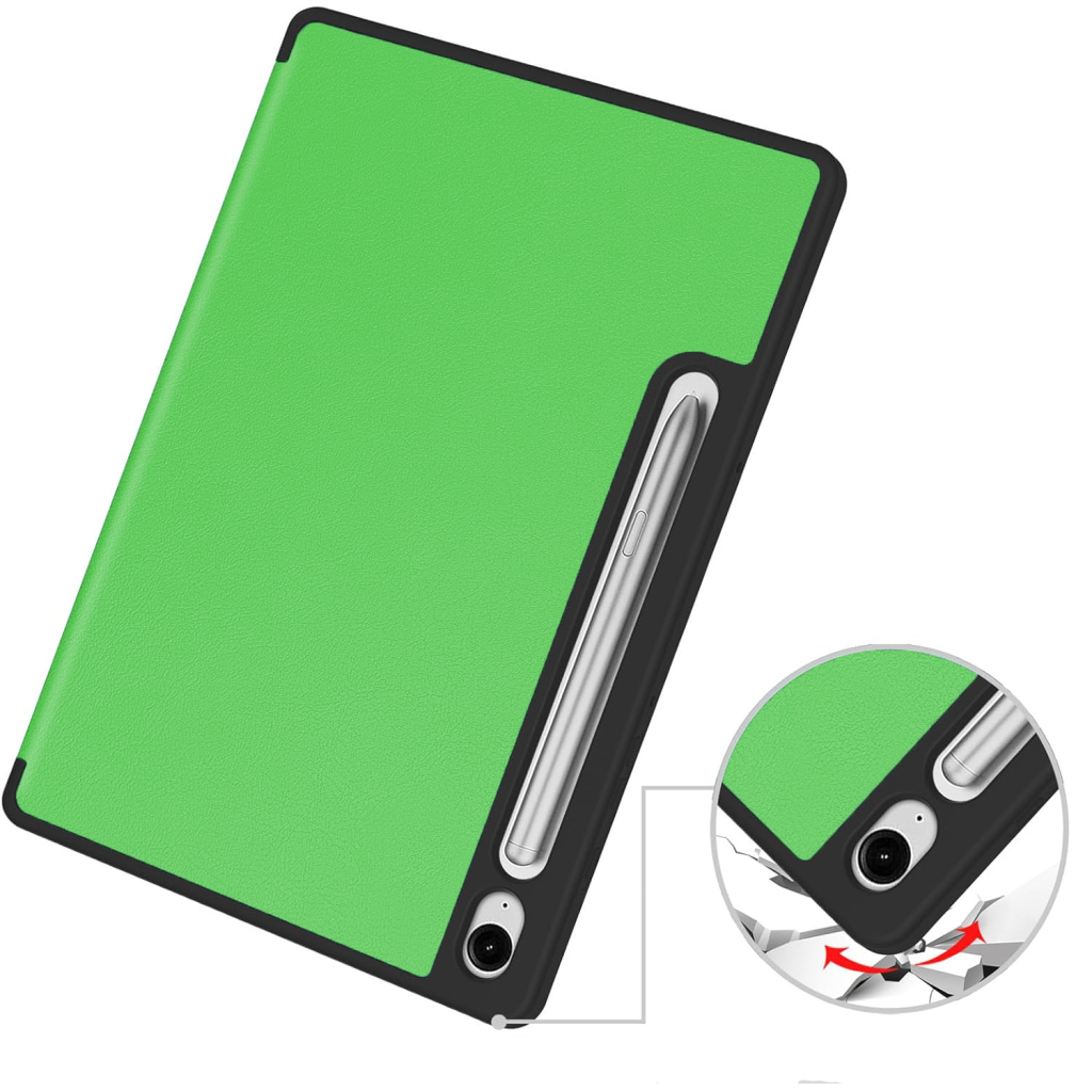 Чохол до планшета BeCover Flexible TPU Mate Samsung Galaxy Tab S9 (SM-X710/SM-X716)/S9 FE (SM-X510/SM-X516B) 11.0" Green (713671) - зображення 3