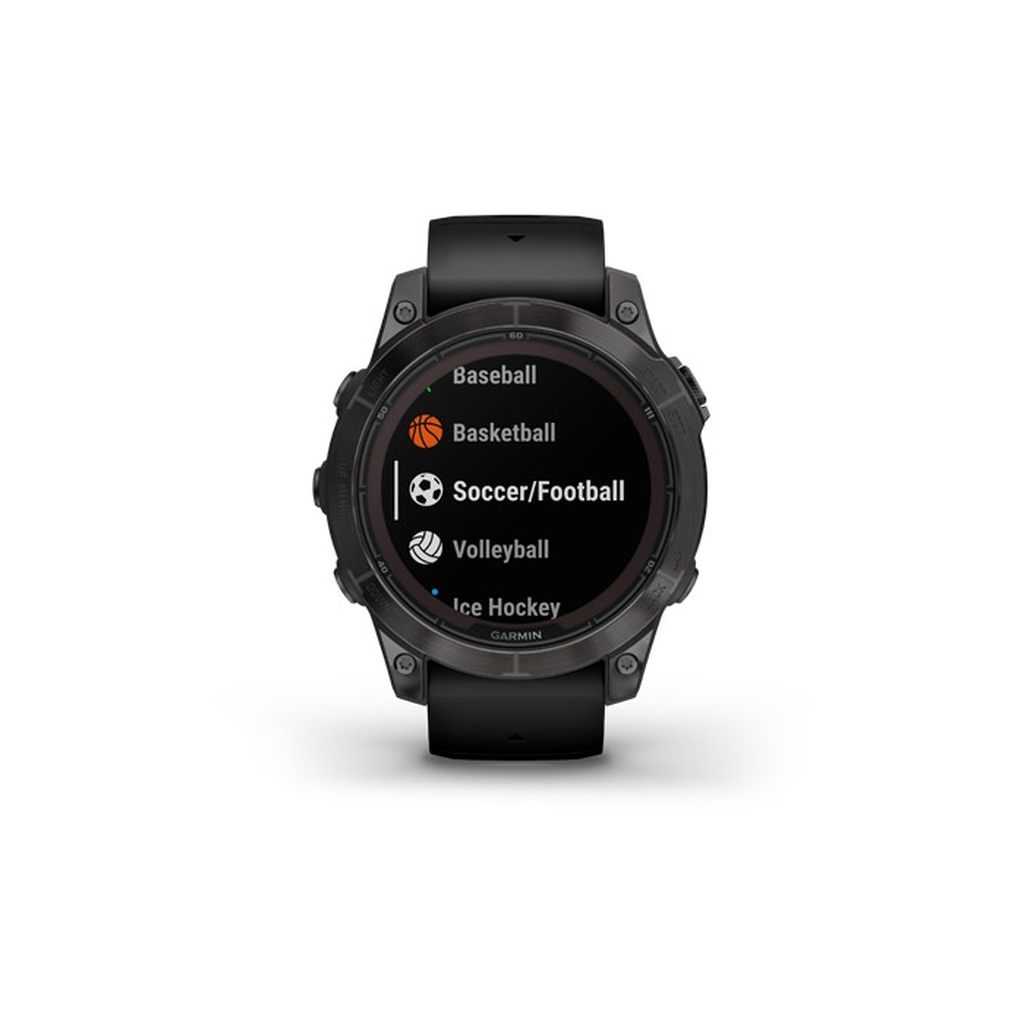 Смарт-годинник Garmin fenix 7 Pro Saph Solar, Crbn Gry DLC Ti w/ Black Band, GPS (010-02777-11) - зображення 7