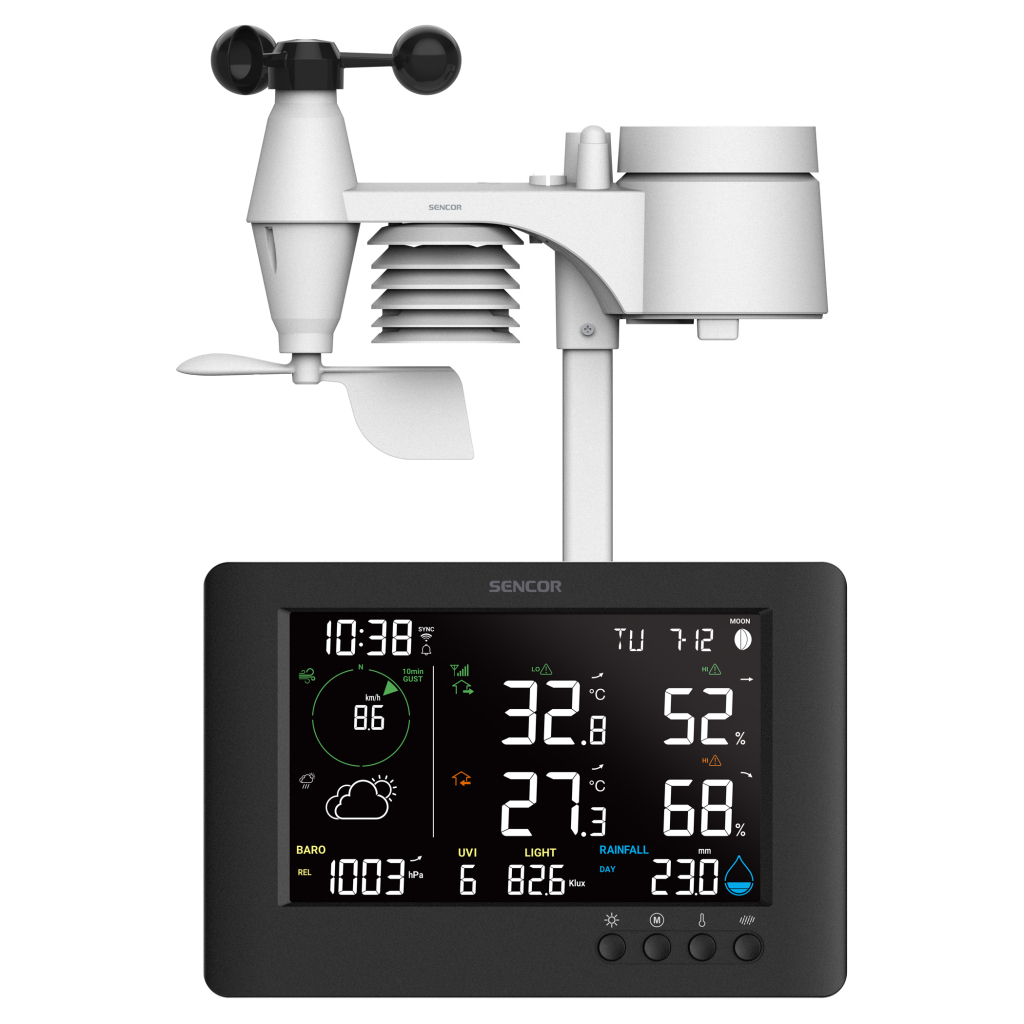 Метеостанція Sencor SWS10500WIFI - зображення 4