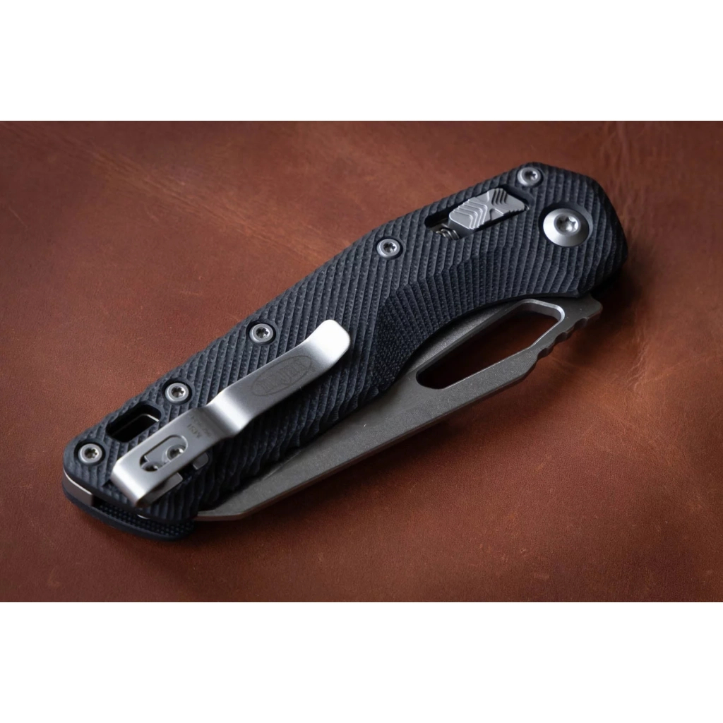 Ніж Microtech MSI Stonewashed G10 Black (210-10FLGTBK) - зображення 10