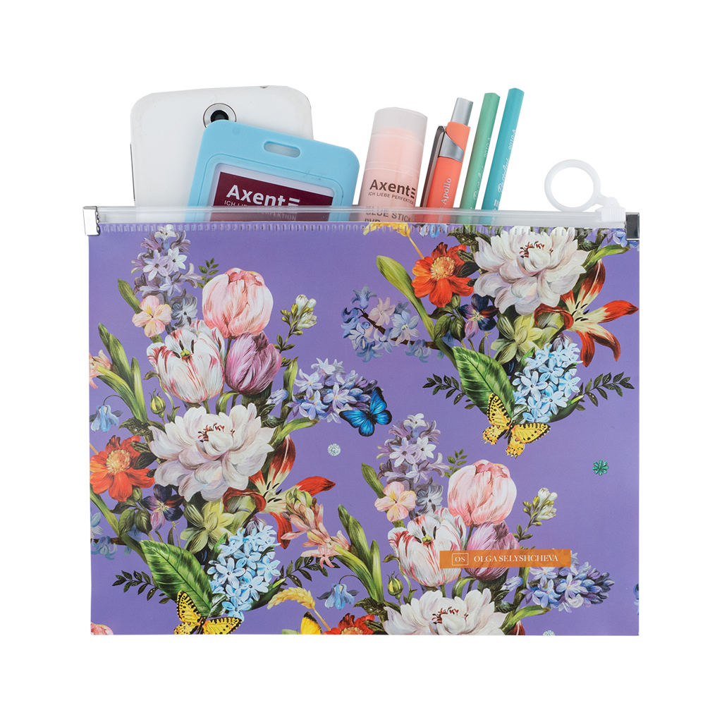 Папка на блискавці Axent zip-lock А5 Olga Selyshcheva, Secret (1498-35-A) - изображение 3