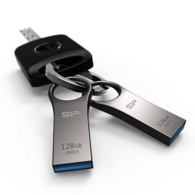 USB флеш накопичувач Silicon Power 128GB Jewel J80 Titanium USB 3.0 (SP128GBUF3J80V1T) - зображення 5