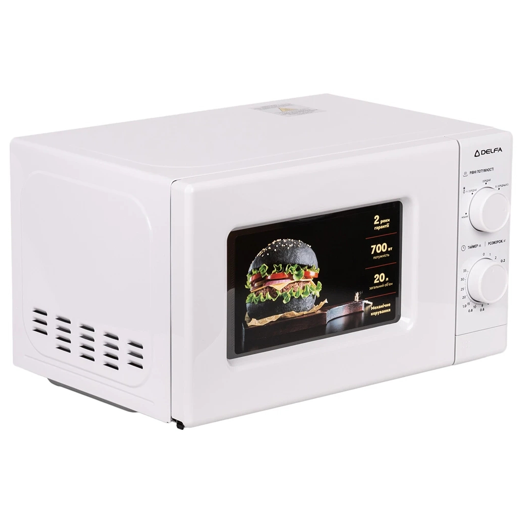 Мікрохвильова піч Delfa MD202MW - изображение 2