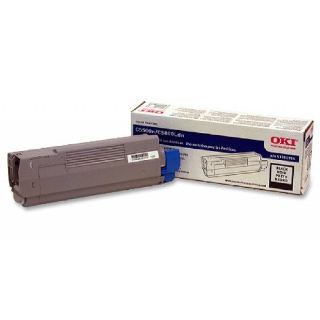 Тонер-картридж OKI C301/C321/MC332/MC342 Black 2.2K (44973544/44973536) - зображення 1