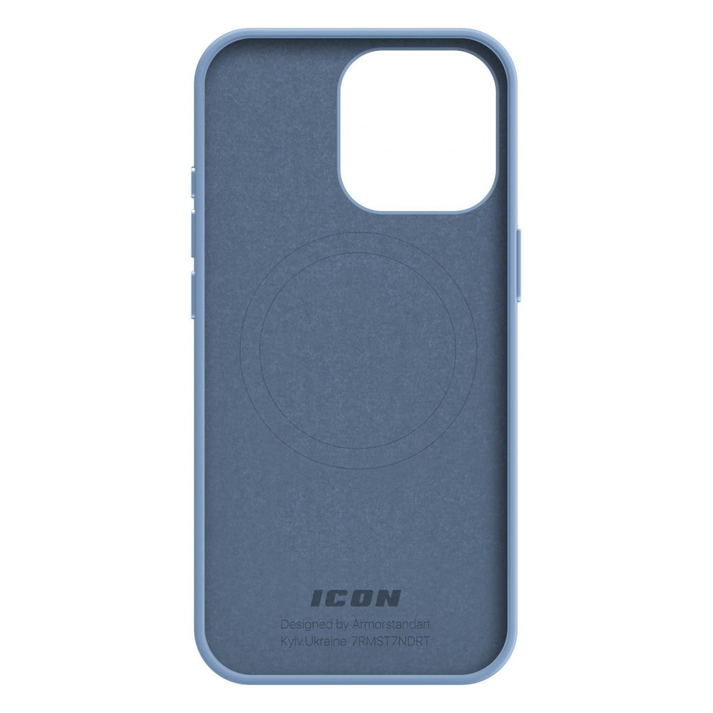Чохол до мобільного телефона Armorstandart ICON2 MagSafe Apple iPhone 15 Pro Winter Blue (ARM72758) - зображення 2