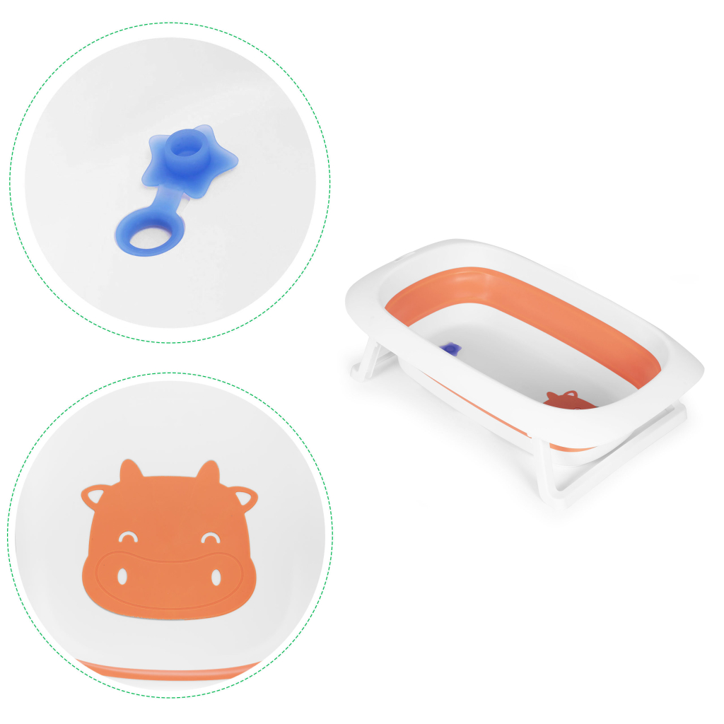 Ванночка Ecotoys CARE Orange (HA-B31 ORANGE) - зображення 9