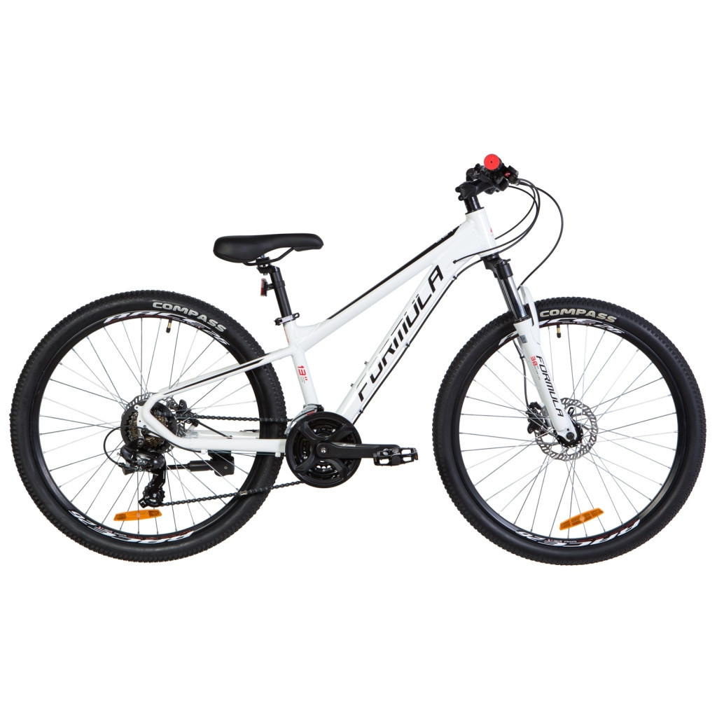 Велосипед Formula 26" F-1 AM HDD рама-18" Al 2020 біло-чорний з червоним (OPS-FR-26-446) - изображение 1