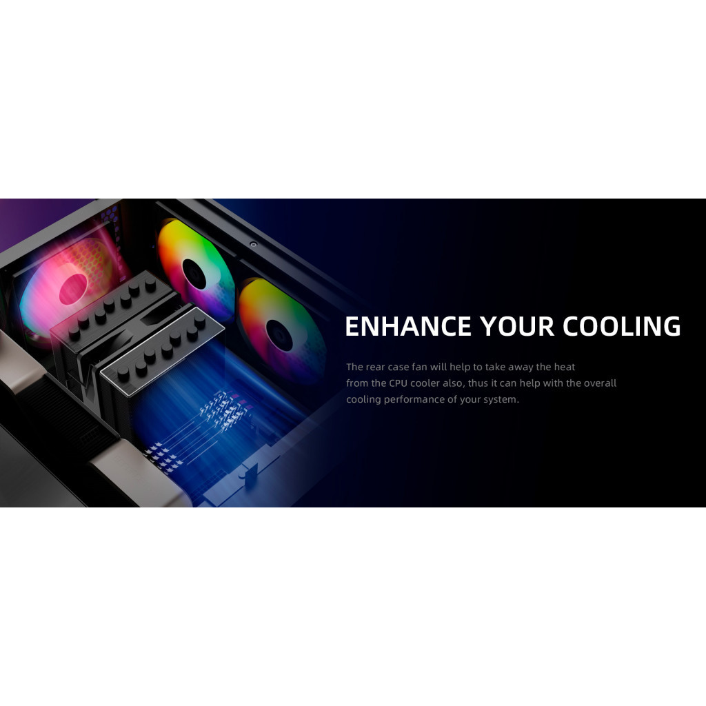 Кулер до корпусу ID-Cooling XF-120-ARGB-K - зображення 11