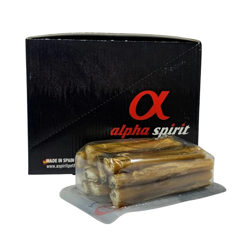 Ласощі для собак Alpha Spirit Bully Stick 12 шт M (8436586311728) - зображення 1