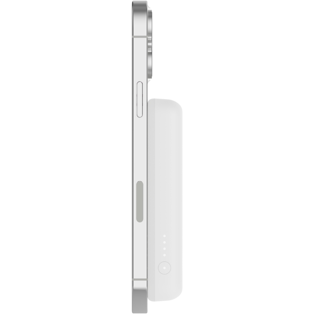 Батарея універсальна Belkin 5000mAh MagSafe Wireless White (BPD004BTWT) - зображення 3