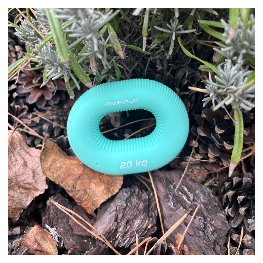 Еспандер PowerPlay PP-4336 Hand Grip Medium 20 кг Зелений (PP_4336_Green_20kg) - зображення 3