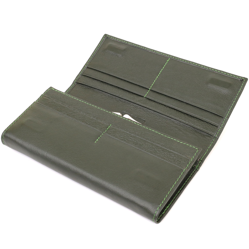 Гаманець ST Leather Зелений (22744) - зображення 5