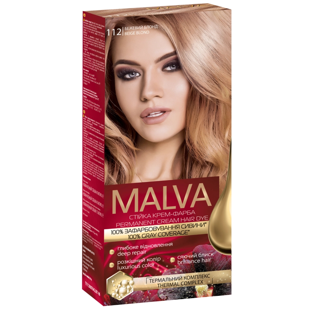 Фарба для волосся Acme Color Malva Color Revive Стійка 112 - Бежевий блонд (4823115502933) - изображение 1