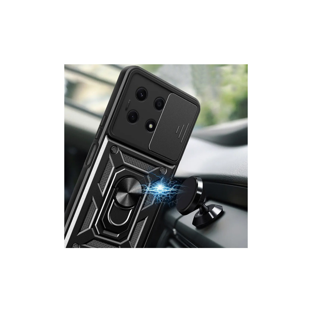 Чохол до мобільного телефона BeCover Military Honor X8a Black (710668) - зображення 2