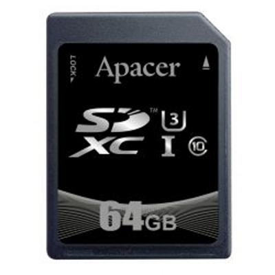 Карта пам'яті Apacer 64GB SDHC Class10 (AP-ISD064GIA-1FTM) - зображення 1