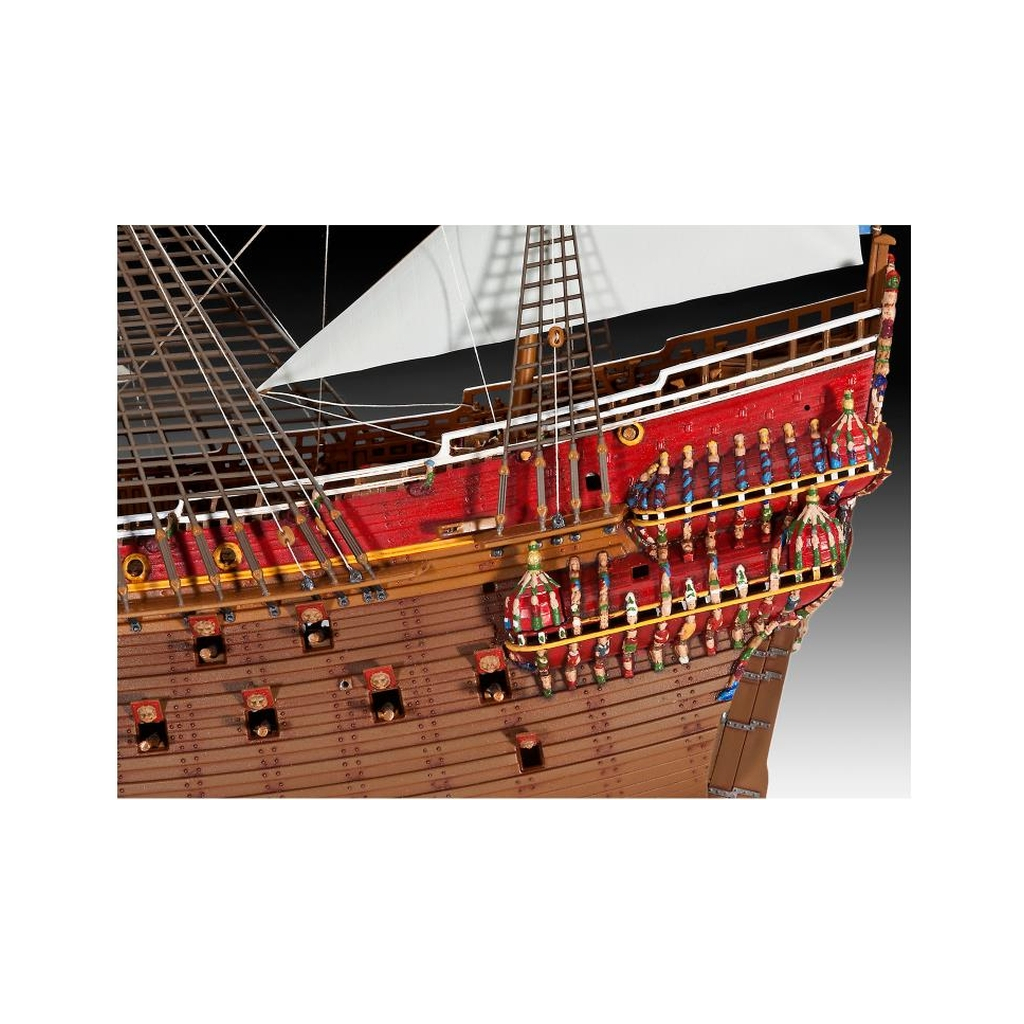 Збірна модель Revell Шведський королівський військовий корабель Vasa, рівень 4, 1:150 (RVL-05414) - зображення 4