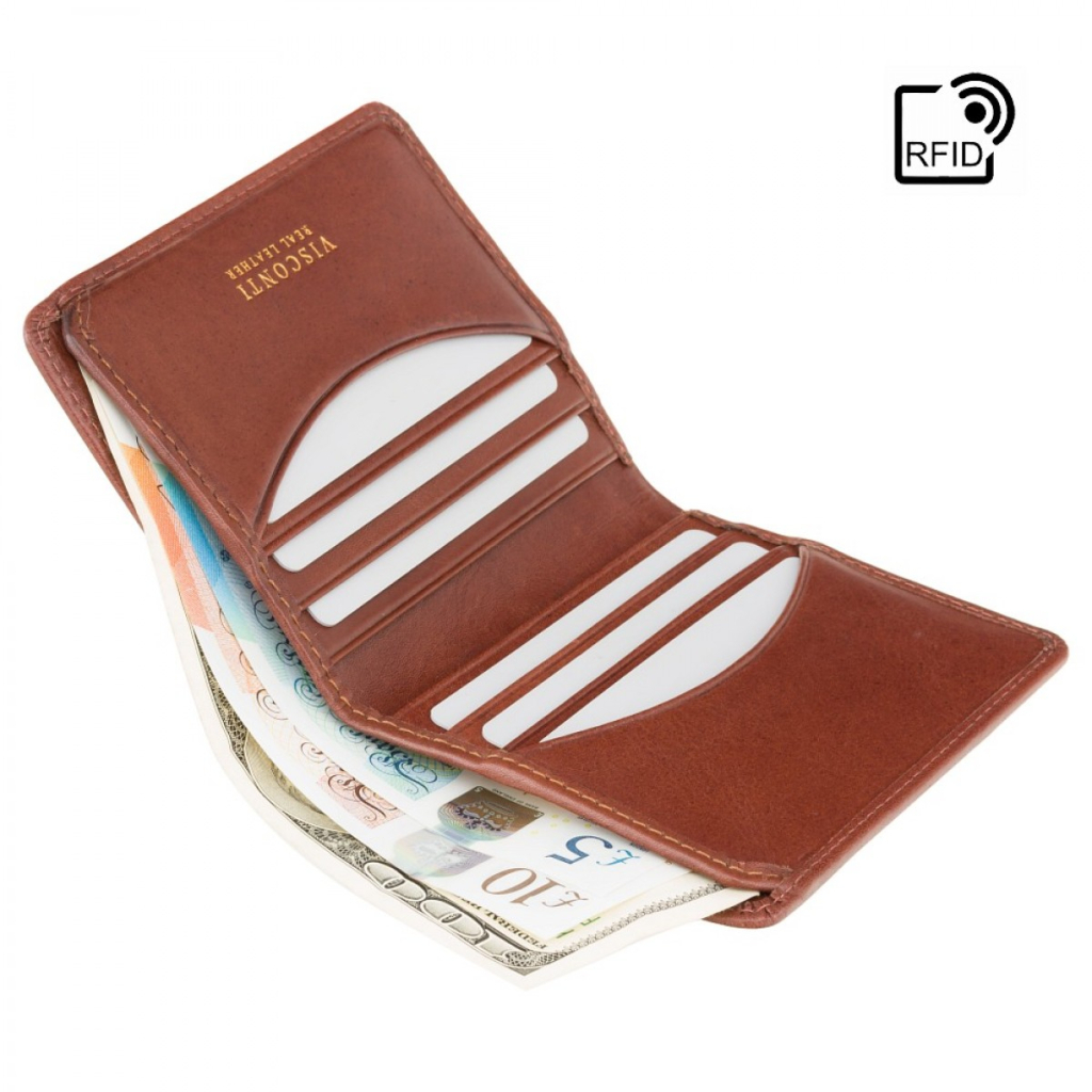 Гаманець Visconti TSC39 Xavi з RFID Tan (TSC39 TAN) - зображення 4