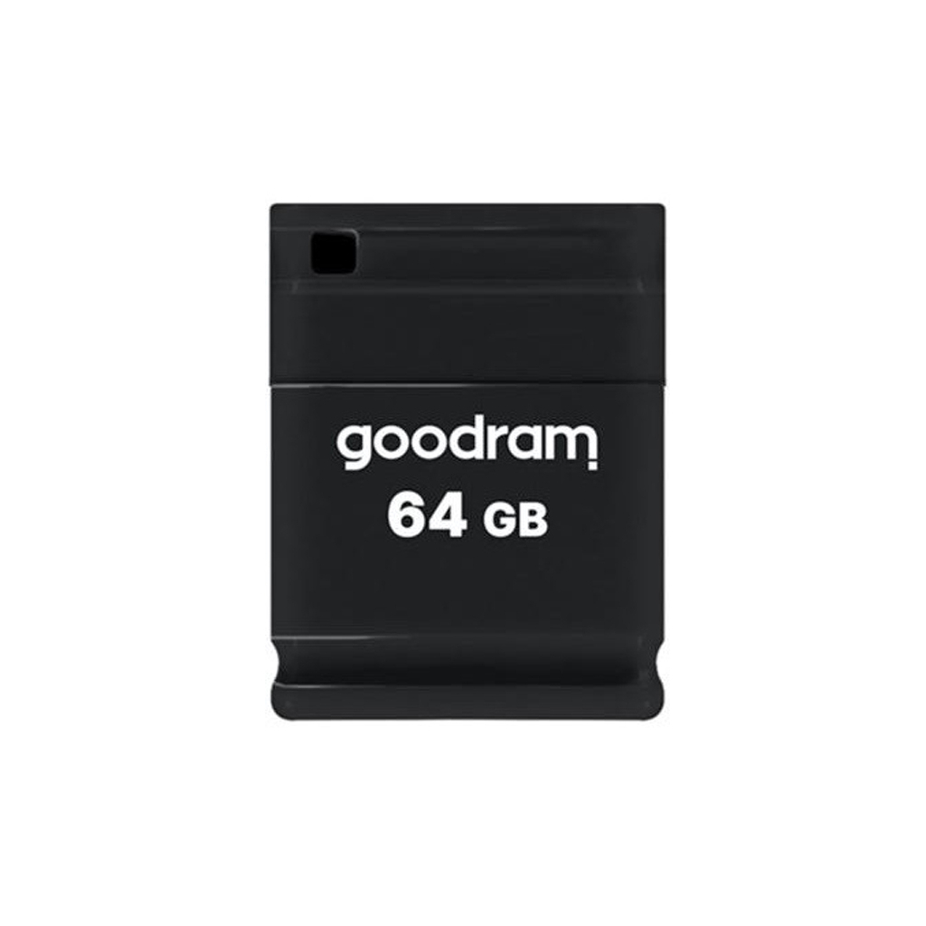 USB флеш накопичувач Goodram 64GB UPI2 Black USB 2.0 (UPI2-0640K0R11) - зображення 1