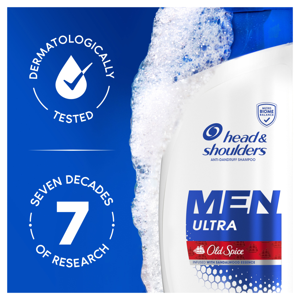 Шампунь Head & Shoulders Men Ultra Проти лупи З ароматом Old Spice 800 мл (8700216658317) - зображення 8