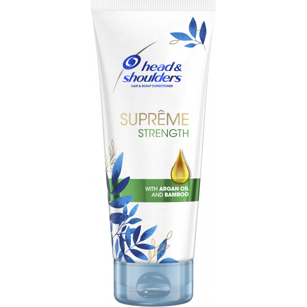 Кондиціонер для волосся Head & Shoulders Supreme Зміцнення з аргановою олією й бамбуком 220 мл (8001841916460) - зображення 2