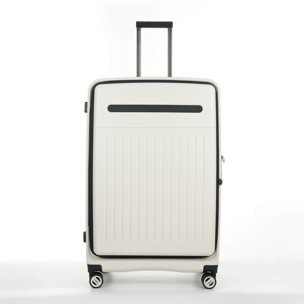 Валіза Bagland велика 96 л біла (1140521763) - зображення 1