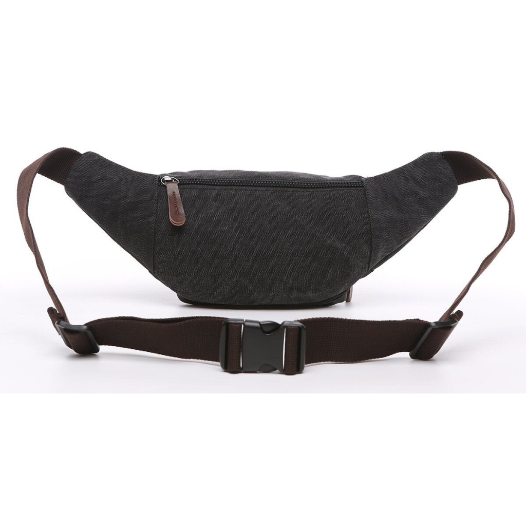 Сумка Vintage Текстильна Чорна (20085) - зображення 8