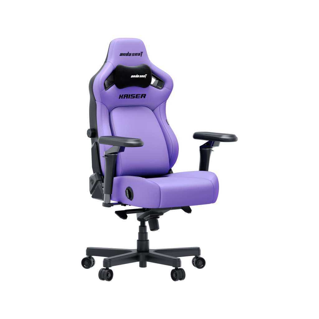 Крісло ігрове Anda Seat Kaiser 4 V2 PVC Size XL Purple (AD12YDDC-XLL-20-V-PV/C-03) - зображення 2